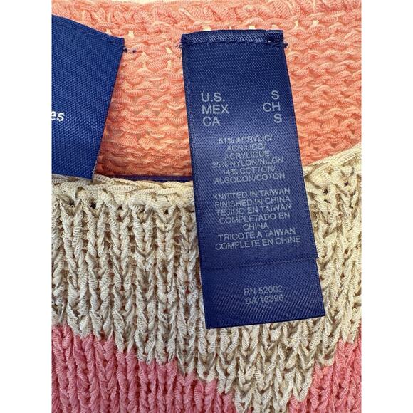 J H Collections Embroidered Sweater Floral Pink Women’s Small Long Sleeve - Picture 6 of 13